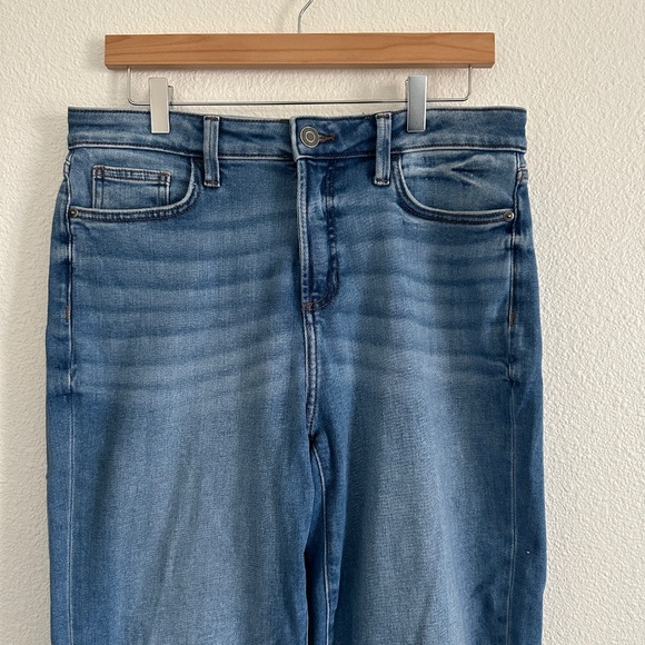 LC Lauren Conrad High Rise Straight Jeans Size 12 - Picture 4 of 14